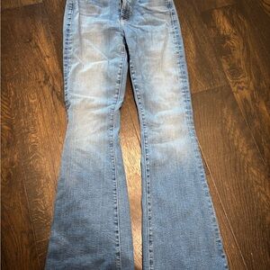 MOTHER High Waisted Weekender Fray